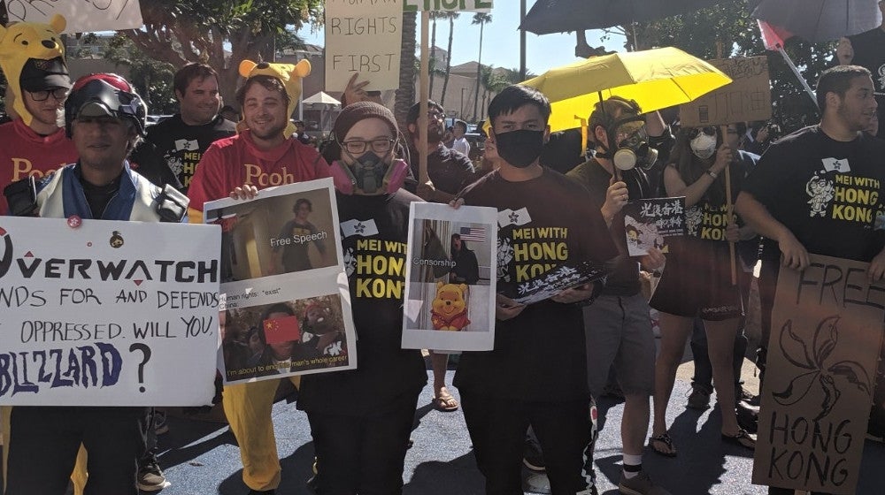 Obrazki dla Na BlizzConie protesty w sprawie Hongkongu. Blizzard przeprasza za swoje zachowanie