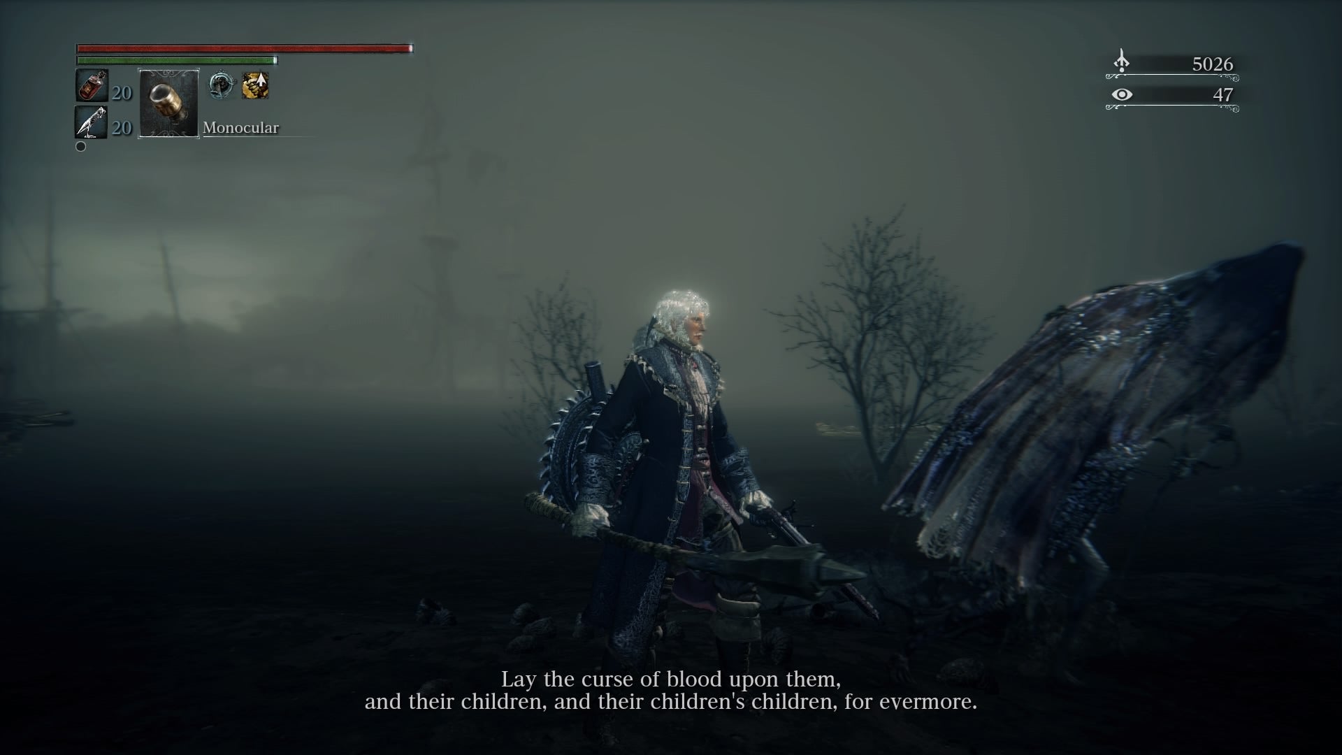 Граница кошмара карта bloodborne