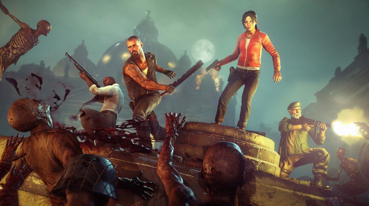 Obrazki dla Bohaterowie Left 4 Dead wracają - jako postacie w Zombie Army 4: Dead War