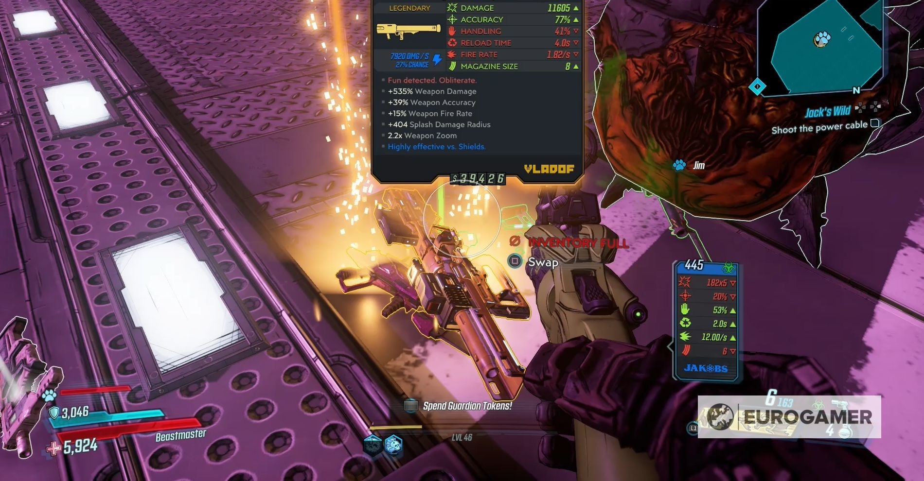 Borderlands 3   Lucky 7  ION CANNON  Boomers  Craps and other Moxxi s Heist of the Handsome Jackpot weapon locations explained - 25
