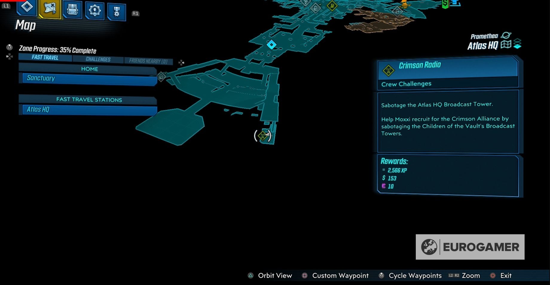 Borderlands 3 Crimson Radio   Broadcast Tower locations explained - 98