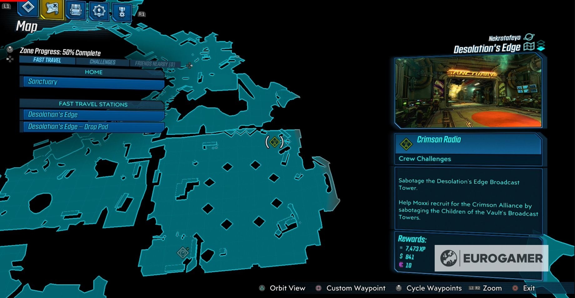 Borderlands 3 Crimson Radio   Broadcast Tower locations explained - 81