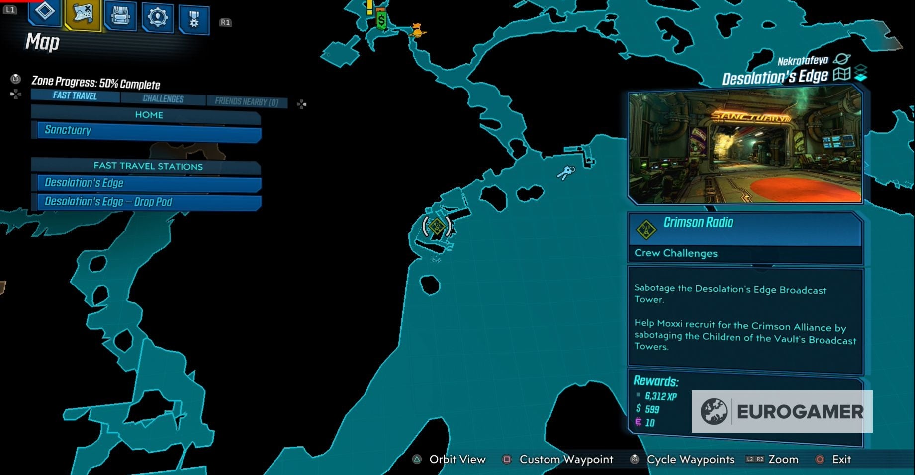 Borderlands 3 Crimson Radio   Broadcast Tower locations explained - 27