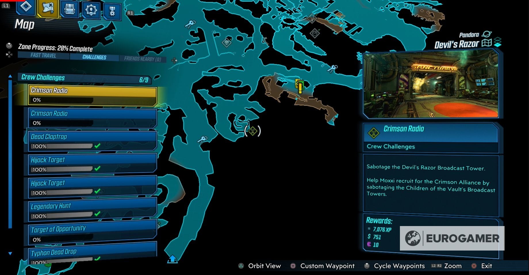 Borderlands 3 Crimson Radio   Broadcast Tower locations explained - 13