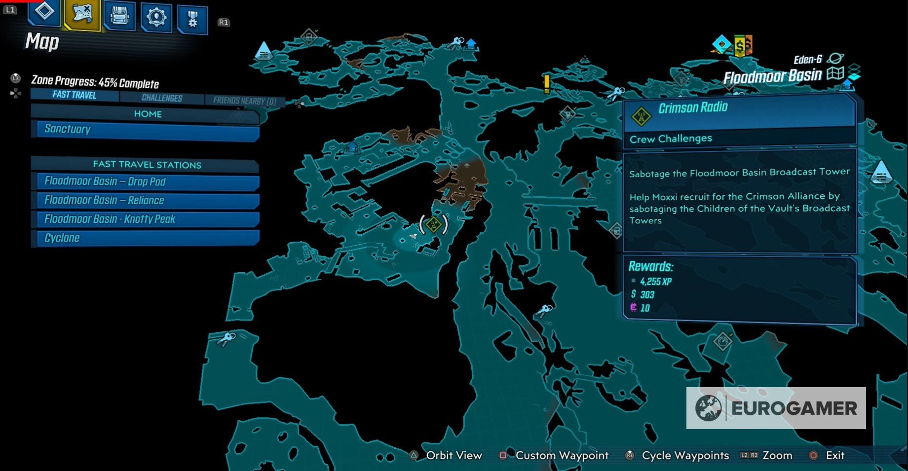 Borderlands 3 Crimson Radio   Broadcast Tower locations explained - 56
