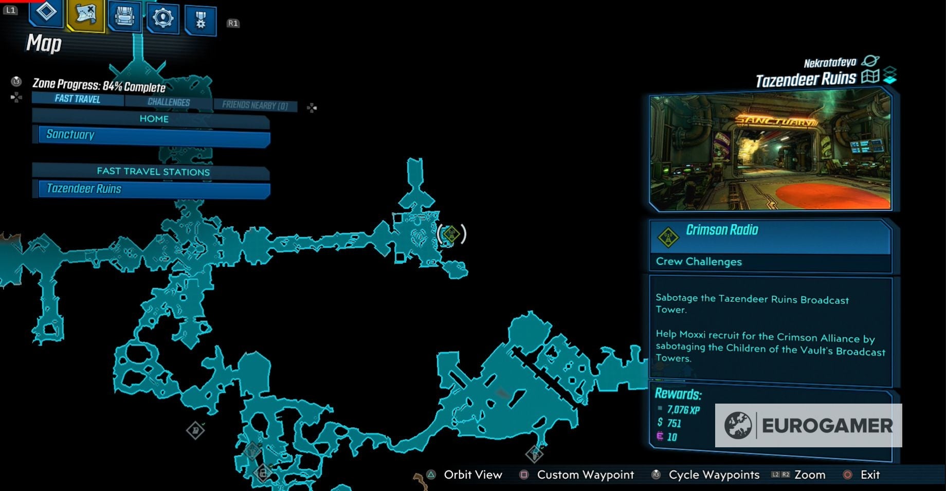 Borderlands 3 Crimson Radio   Broadcast Tower locations explained - 31