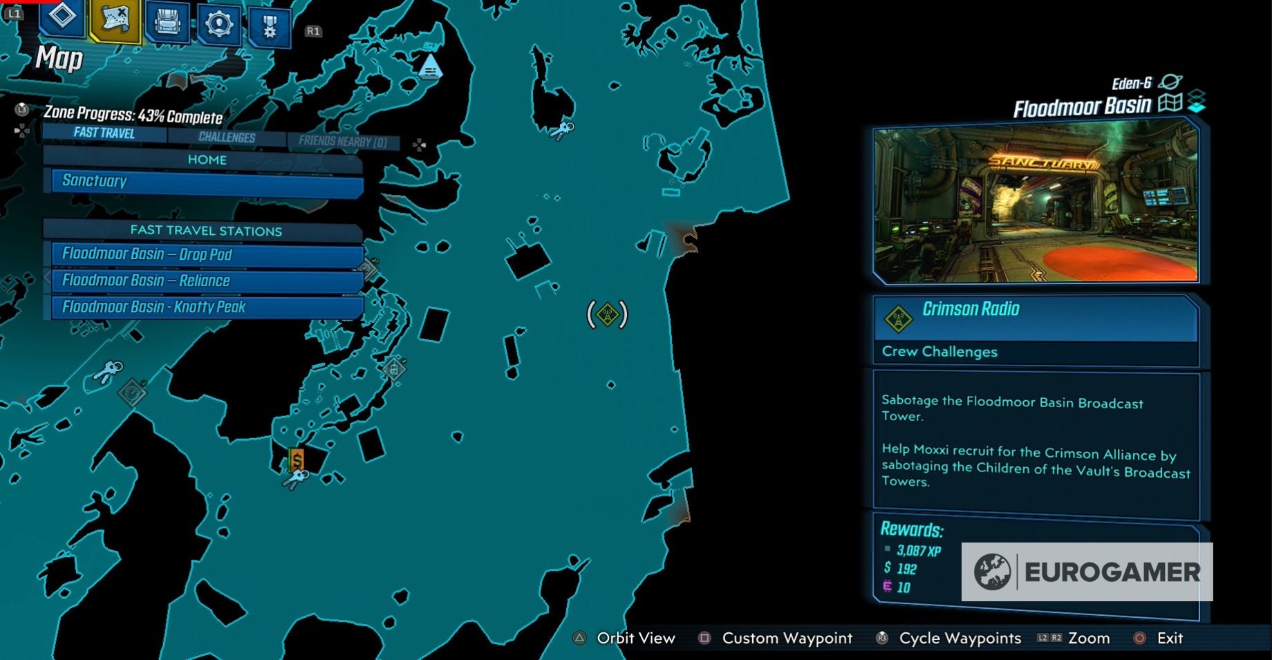 Borderlands 3 Crimson Radio   Broadcast Tower locations explained - 32