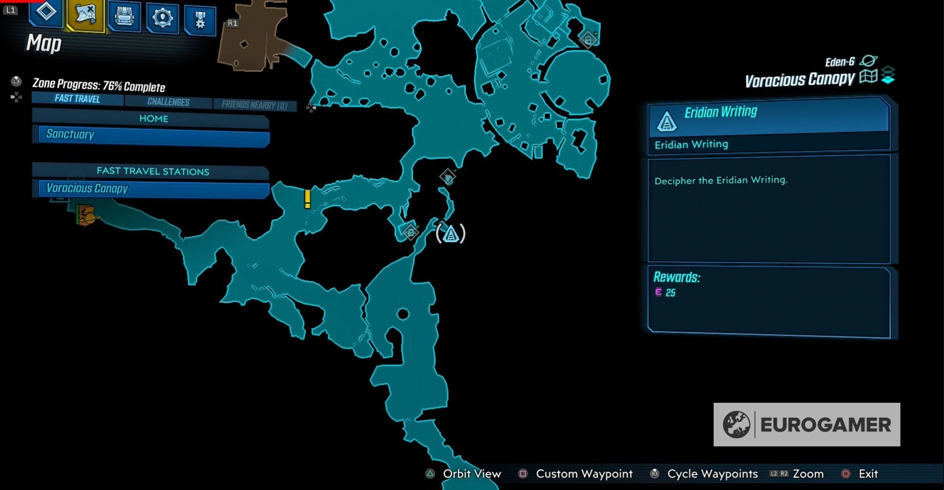 Borderlands 3   Eridian Writing locations explained - 58