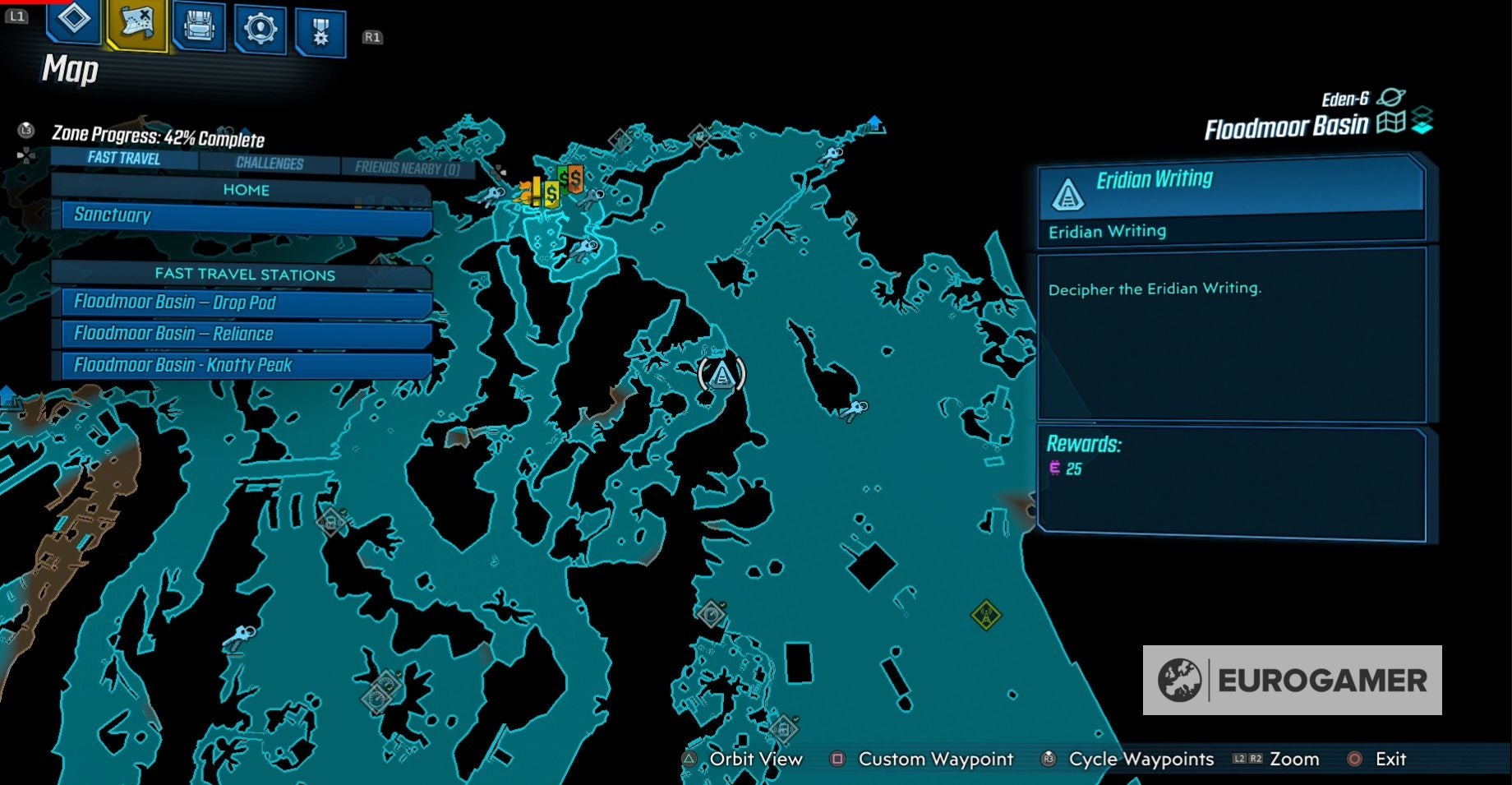 Borderlands 3   Eridian Writing locations explained - 1