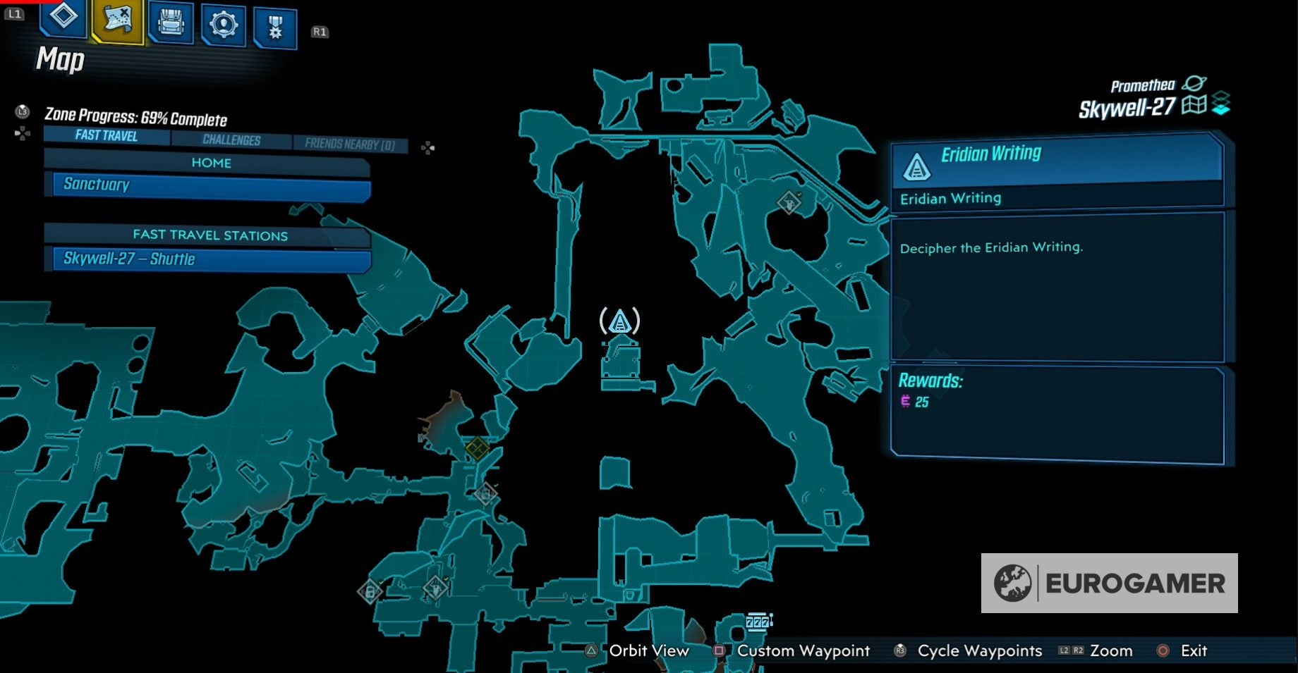 Borderlands 3   Eridian Writing locations explained - 24