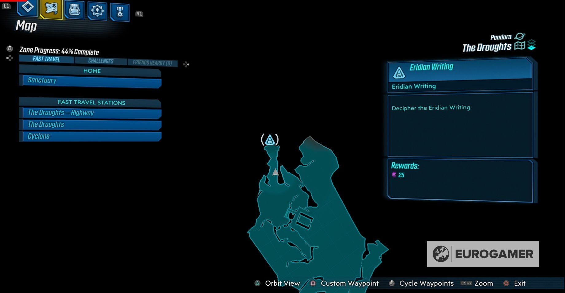 Borderlands 3   Eridian Writing locations explained - 15