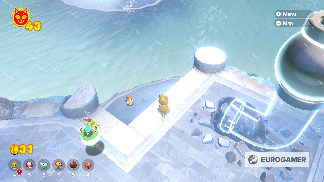 Bowser s Fury Shine locations  Where to find all 100 Cat Shines in the Super Mario 3D World expansion - 42