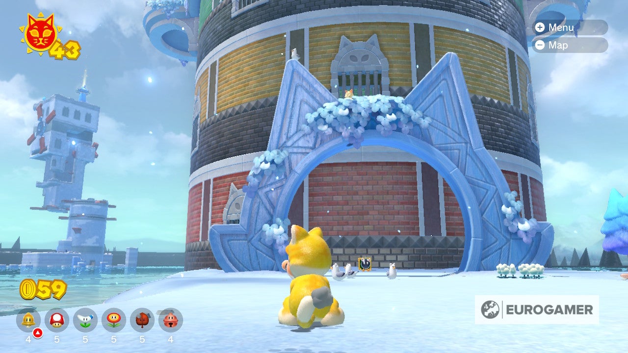 Bowser s Fury Shine locations  Where to find all 100 Cat Shines in the Super Mario 3D World expansion - 60