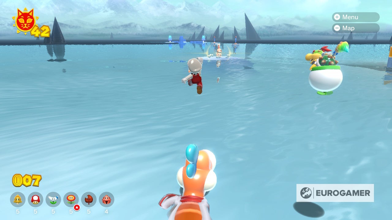 Bowser s Fury Shine locations  Where to find all 100 Cat Shines in the Super Mario 3D World expansion - 9