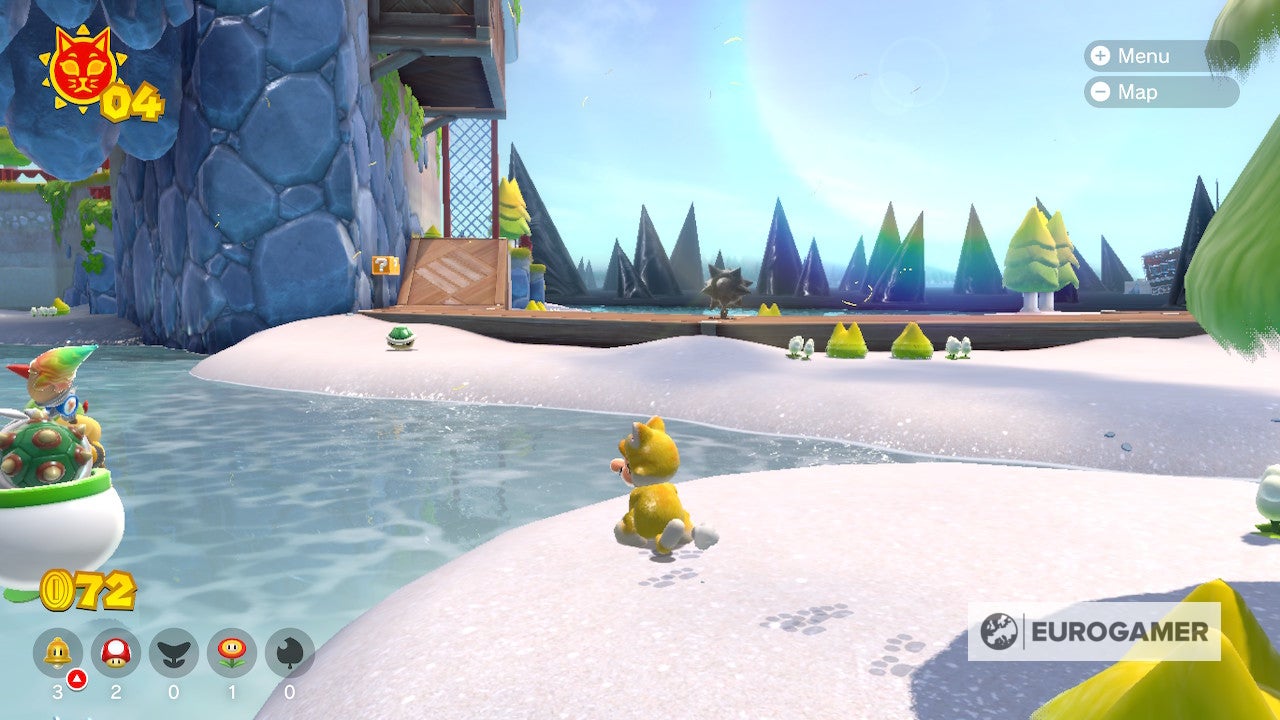 Bowser s Fury Shine locations  Where to find all 100 Cat Shines in the Super Mario 3D World expansion - 21