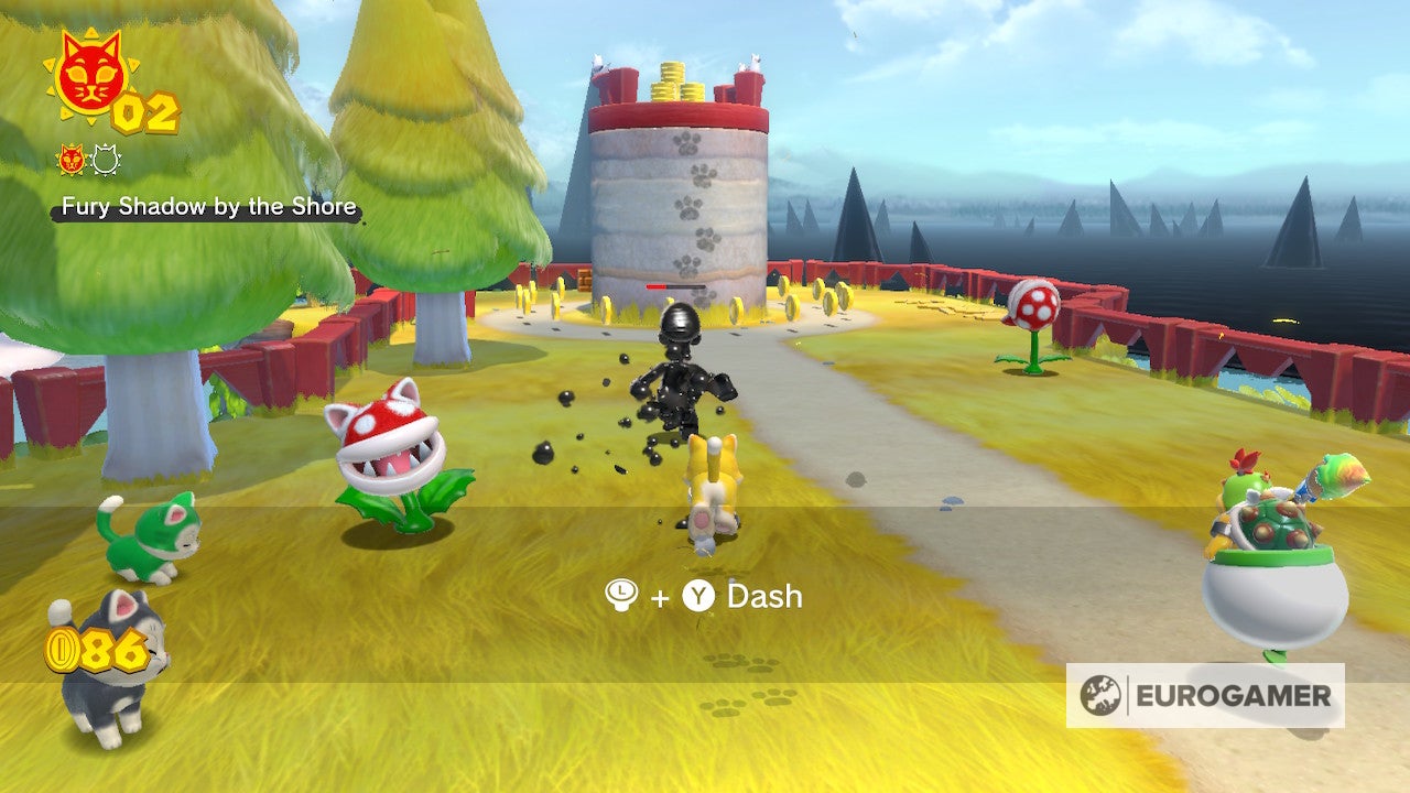 Bowser s Fury Shine locations  Where to find all 100 Cat Shines in the Super Mario 3D World expansion - 98