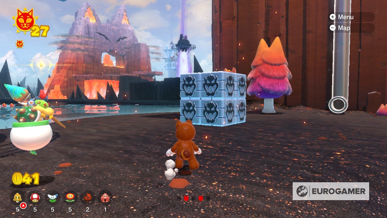 Bowser s Fury Shine locations  Where to find all 100 Cat Shines in the Super Mario 3D World expansion - 8