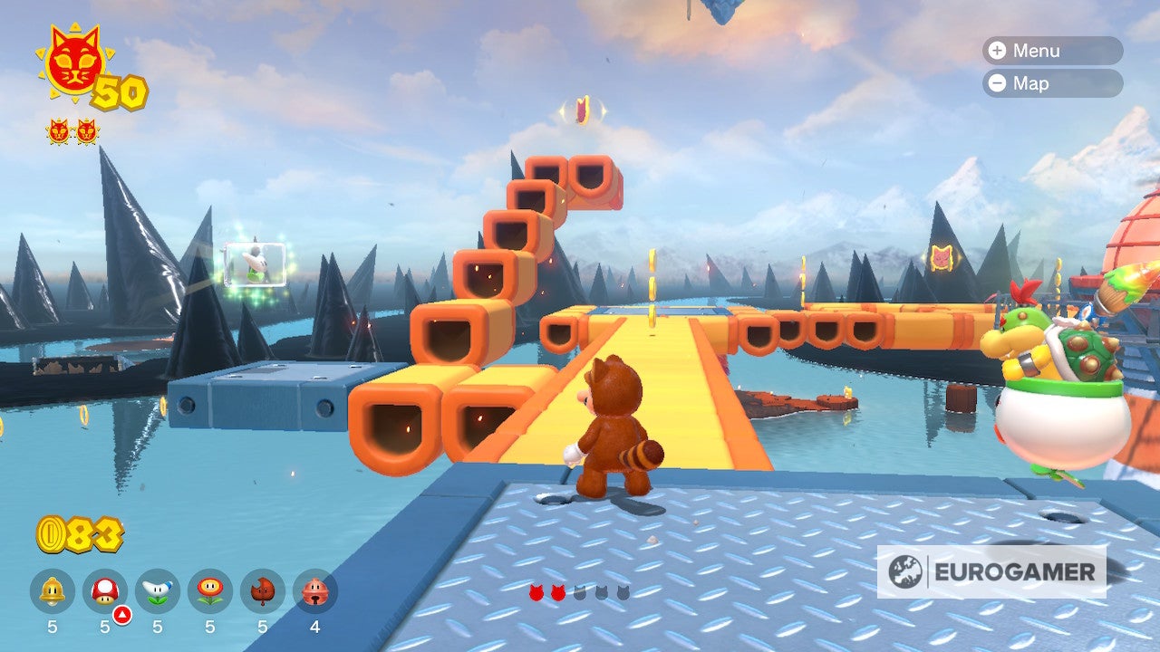 Bowser s Fury Shine locations  Where to find all 100 Cat Shines in the Super Mario 3D World expansion - 22