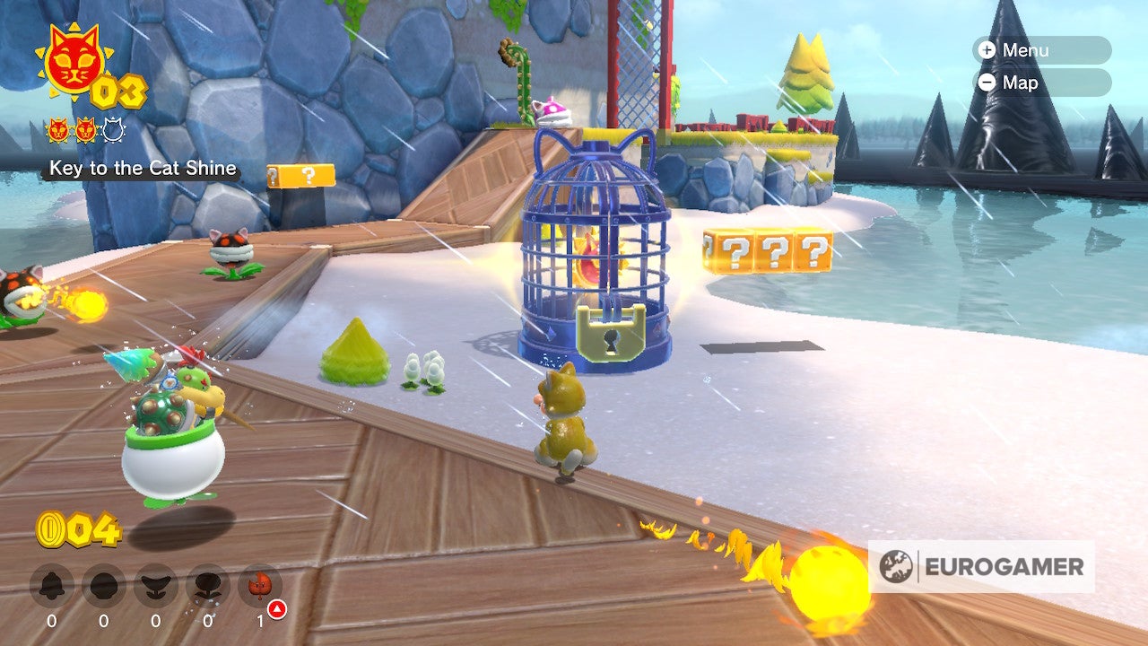 Bowser s Fury Shine locations  Where to find all 100 Cat Shines in the Super Mario 3D World expansion - 88