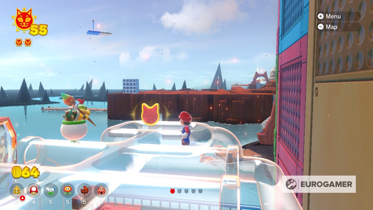 Bowser s Fury Shine locations  Where to find all 100 Cat Shines in the Super Mario 3D World expansion - 33
