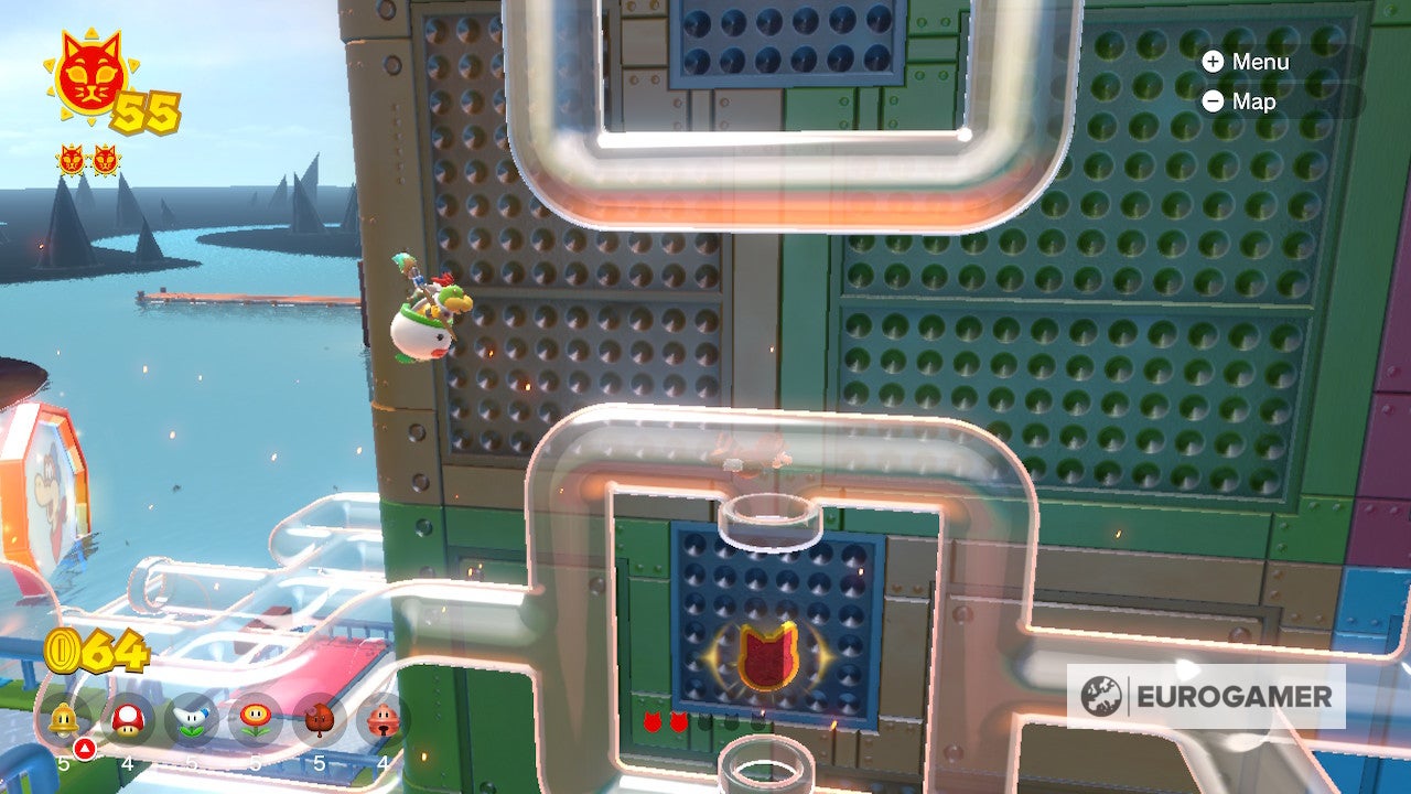 Bowser s Fury Shine locations  Where to find all 100 Cat Shines in the Super Mario 3D World expansion - 54