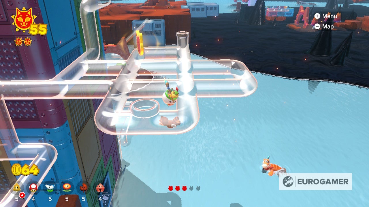 Bowser s Fury Shine locations  Where to find all 100 Cat Shines in the Super Mario 3D World expansion - 47