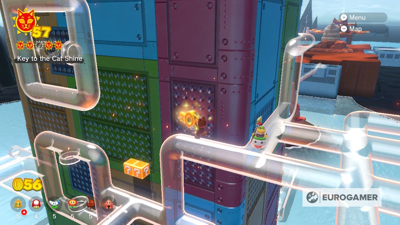 Bowser s Fury Shine locations  Where to find all 100 Cat Shines in the Super Mario 3D World expansion - 38