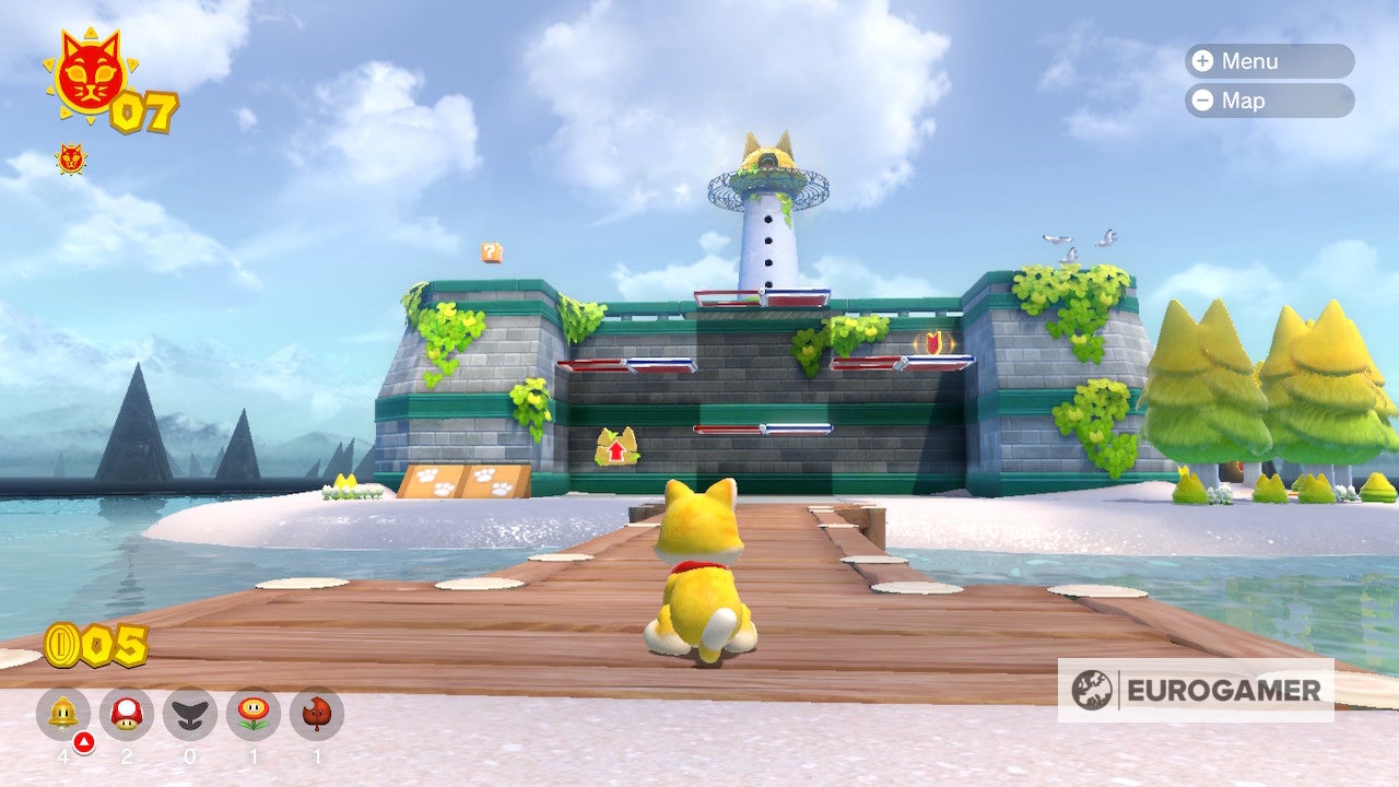 Bowser s Fury Shine locations  Where to find all 100 Cat Shines in the Super Mario 3D World expansion - 83