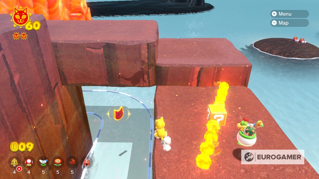 Bowser s Fury Shine locations  Where to find all 100 Cat Shines in the Super Mario 3D World expansion - 37