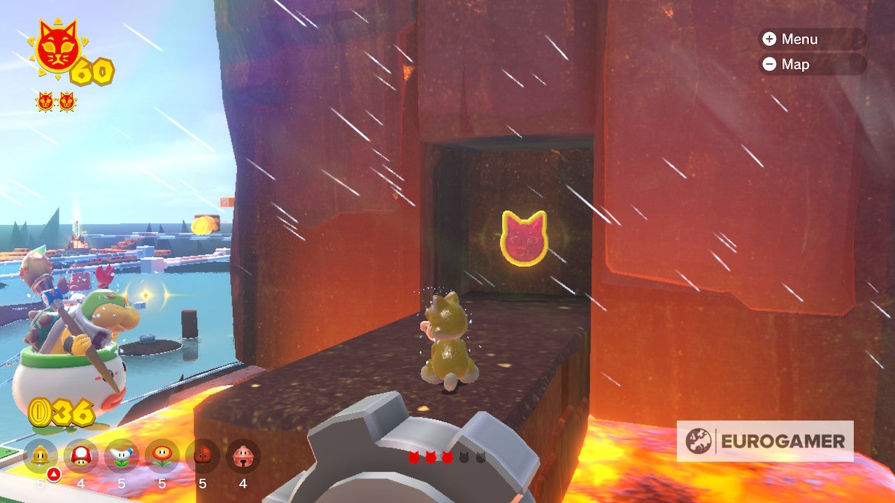Bowser s Fury Shine locations  Where to find all 100 Cat Shines in the Super Mario 3D World expansion - 91