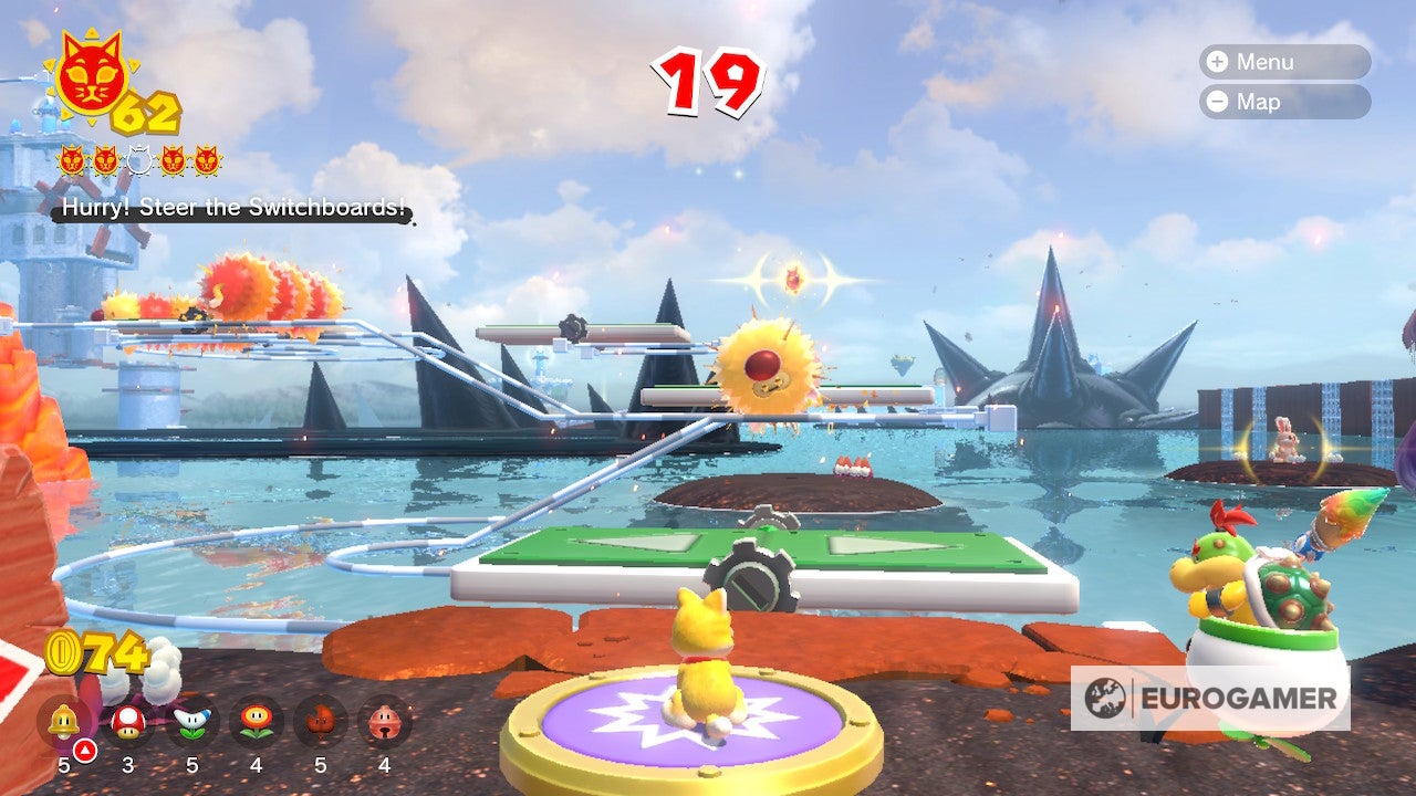 Bowser s Fury Shine locations  Where to find all 100 Cat Shines in the Super Mario 3D World expansion - 71