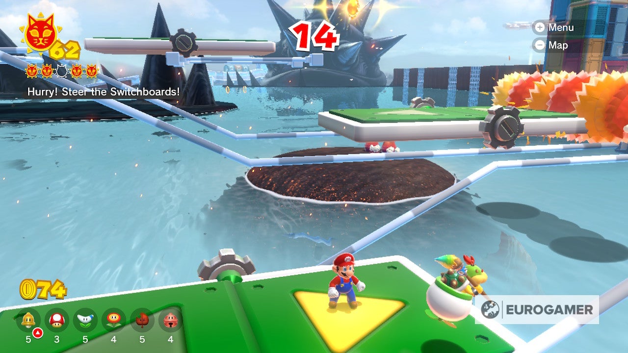 Bowser s Fury Shine locations  Where to find all 100 Cat Shines in the Super Mario 3D World expansion - 22
