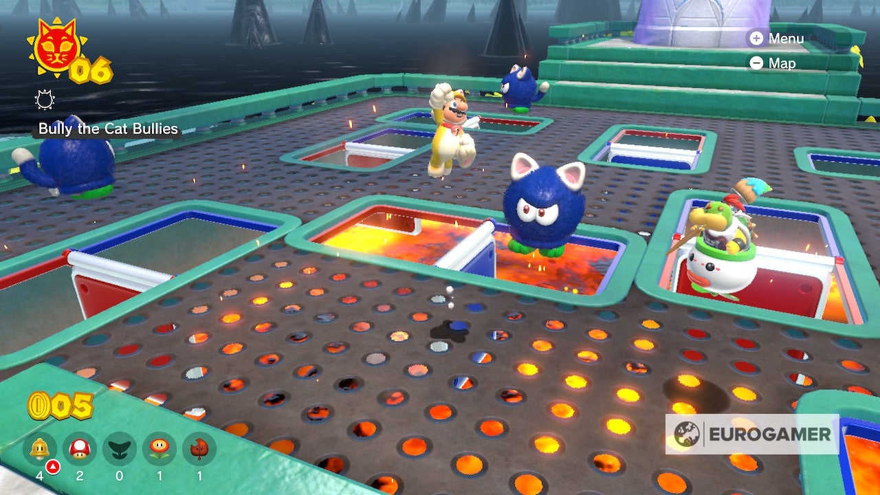 Bowser s Fury Shine locations  Where to find all 100 Cat Shines in the Super Mario 3D World expansion - 62