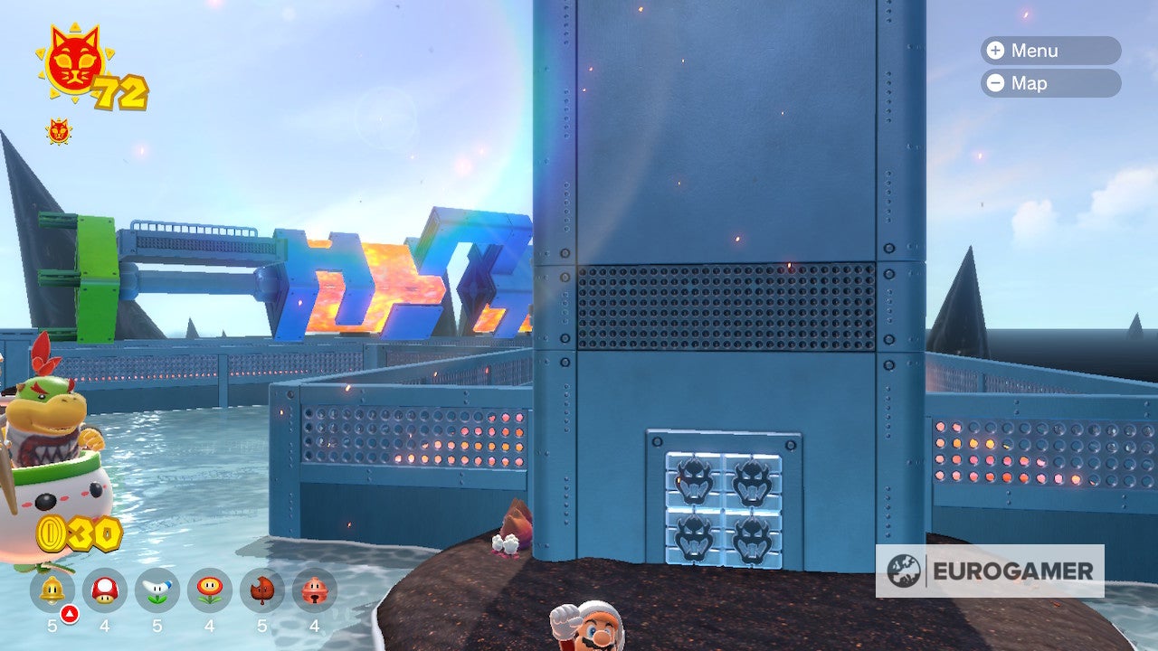 Bowser s Fury Shine locations  Where to find all 100 Cat Shines in the Super Mario 3D World expansion - 72