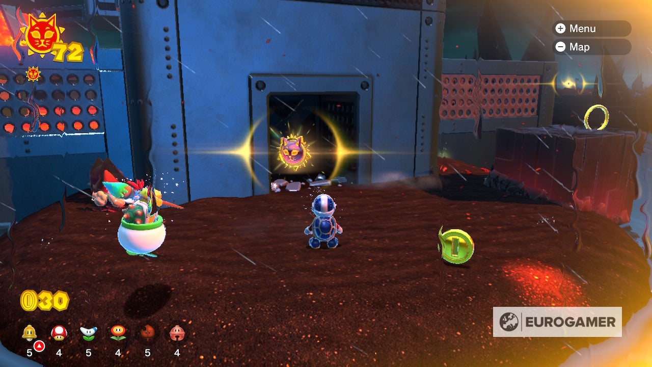 Bowser s Fury Shine locations  Where to find all 100 Cat Shines in the Super Mario 3D World expansion - 43
