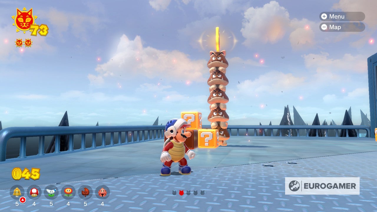 Bowser s Fury Shine locations  Where to find all 100 Cat Shines in the Super Mario 3D World expansion - 42