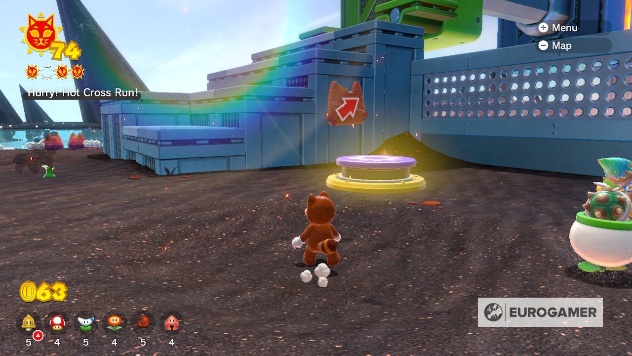 Bowser s Fury Shine locations  Where to find all 100 Cat Shines in the Super Mario 3D World expansion - 63