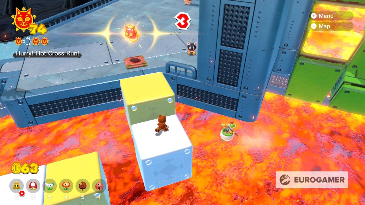 Bowser s Fury Shine locations  Where to find all 100 Cat Shines in the Super Mario 3D World expansion - 71