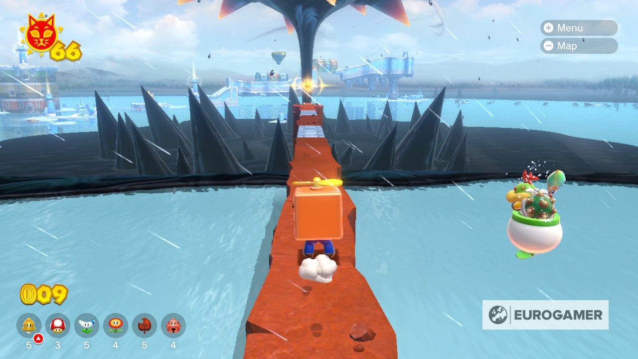 Bowser s Fury Shine locations  Where to find all 100 Cat Shines in the Super Mario 3D World expansion - 22