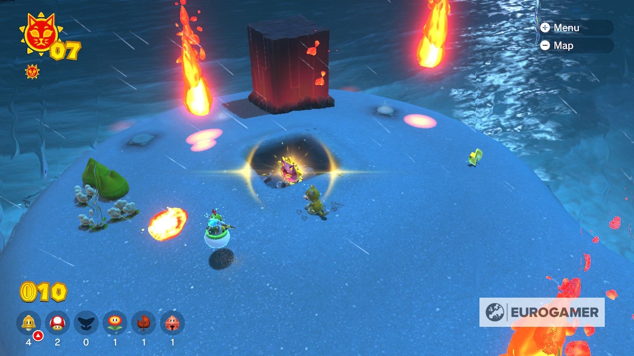 Bowser s Fury Shine locations  Where to find all 100 Cat Shines in the Super Mario 3D World expansion - 93