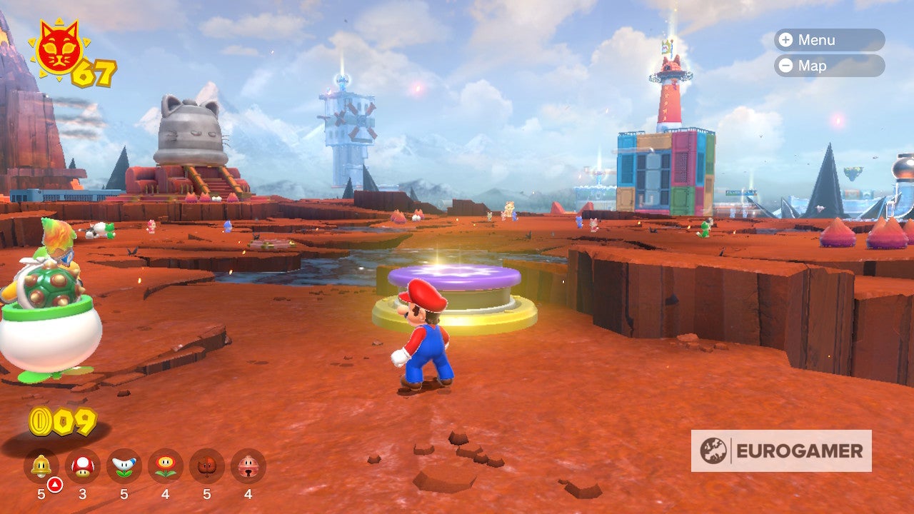 Bowser s Fury Shine locations  Where to find all 100 Cat Shines in the Super Mario 3D World expansion - 26