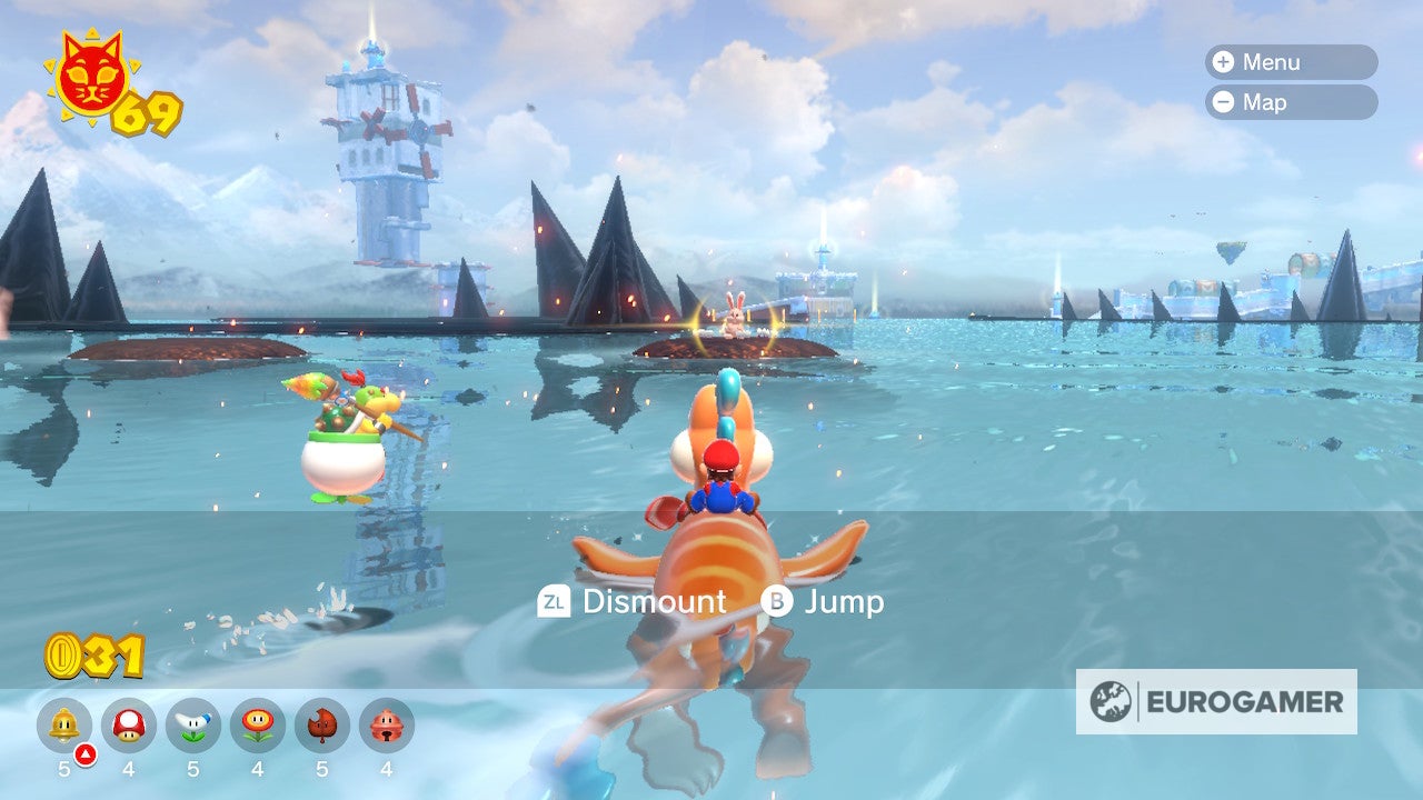 Bowser s Fury Shine locations  Where to find all 100 Cat Shines in the Super Mario 3D World expansion - 35