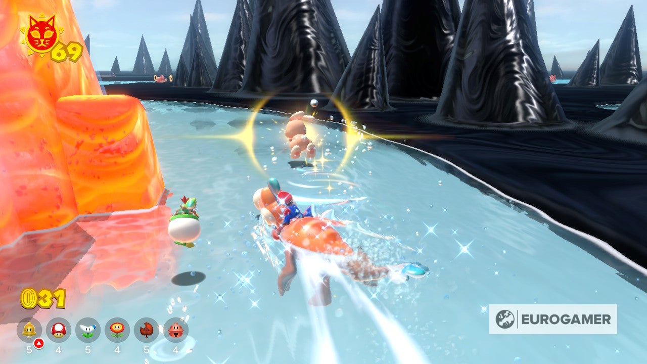 Bowser s Fury Shine locations  Where to find all 100 Cat Shines in the Super Mario 3D World expansion - 78