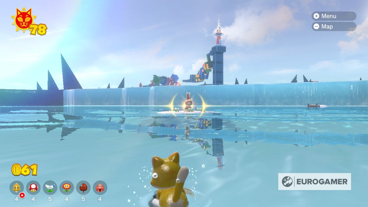 Bowser s Fury Shine locations  Where to find all 100 Cat Shines in the Super Mario 3D World expansion - 45