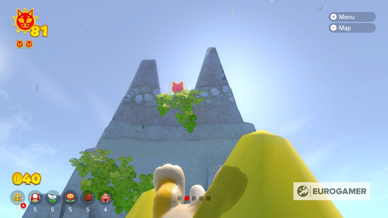 Bowser s Fury Shine locations  Where to find all 100 Cat Shines in the Super Mario 3D World expansion - 96