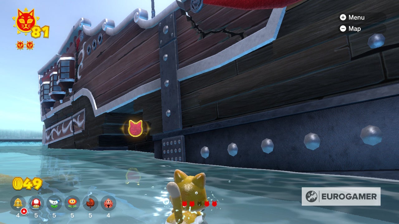 Bowser s Fury Shine locations  Where to find all 100 Cat Shines in the Super Mario 3D World expansion - 19