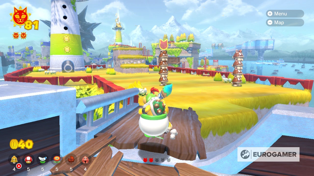 Bowser s Fury Shine locations  Where to find all 100 Cat Shines in the Super Mario 3D World expansion - 17