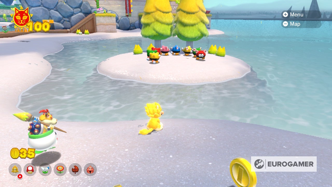 Bowser s Fury Shine locations  Where to find all 100 Cat Shines in the Super Mario 3D World expansion - 32