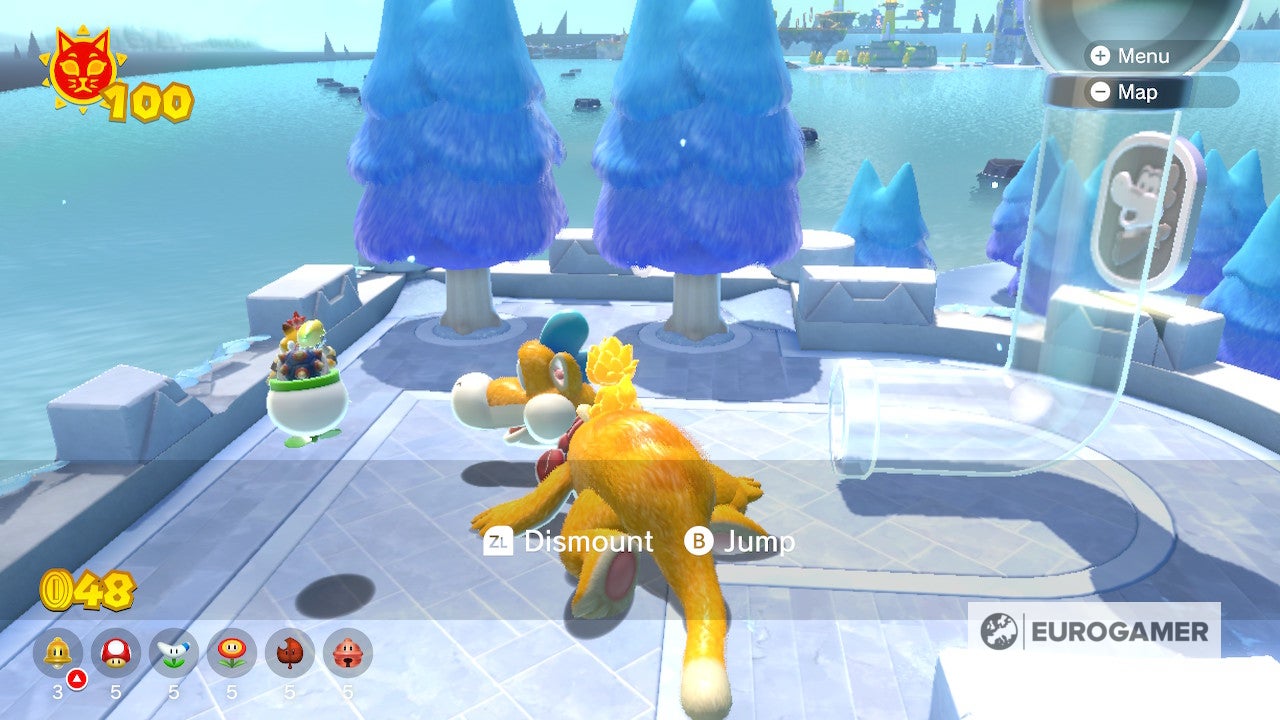 Bowser s Fury Shine locations  Where to find all 100 Cat Shines in the Super Mario 3D World expansion - 9