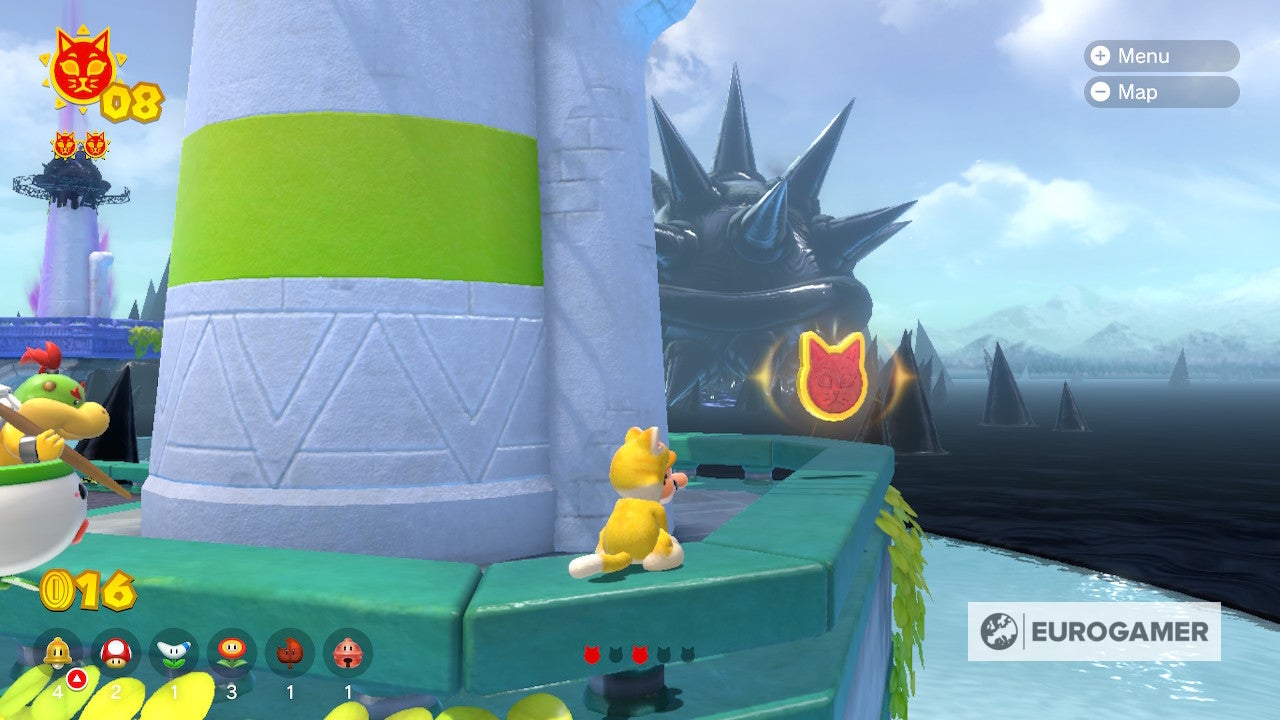 Bowser s Fury Shine locations  Where to find all 100 Cat Shines in the Super Mario 3D World expansion - 13